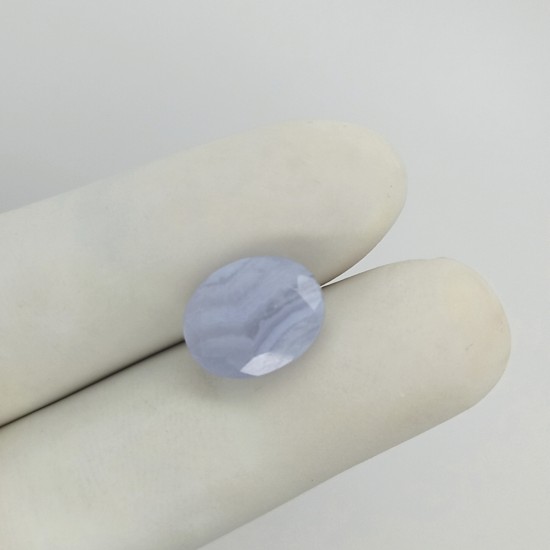 Blue Lace Agate 6.16 Ct Gem Quality Blue Lace Agate 6.16 Ct Gem Quality